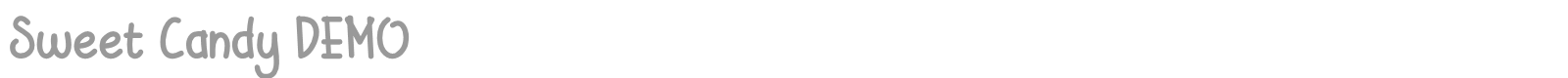 Sweet Candy font preview